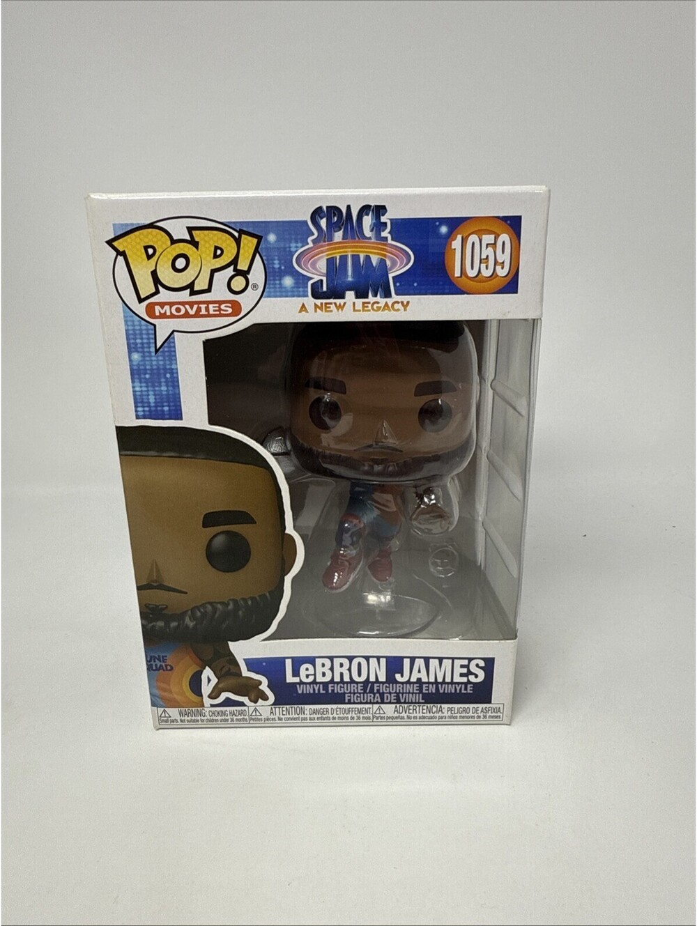 Funko Pop Movies: Space Jam A New Legacy Lebron James Jumping Vinyl Figure #1059